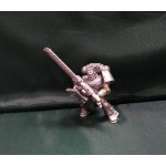 Space Marines Assault sergeant with Heavy Chainsword (Eviscerator)
