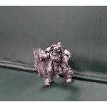 Chaplain in Terminator Armour 2023 With shield